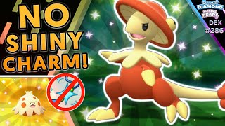 MY FIRST MASUDA SHINY! Crazy Shiny Breloom! | Brilliant Diamond Shining Pearl Shiny Reaction | 338