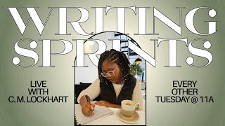 Writing Sprints! | Starting on The Lady Widow Book 2 ✍🏾