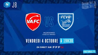 J8 I Valenciennes FC vs FC Villefranche B en replay (2-2) I National FFF 2024-2025