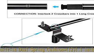 Emart Triple Crossbar 10 ft Wide 8.5 ft Height Backdrop Stand, Photo Video Studio Heavy Duty Adjust