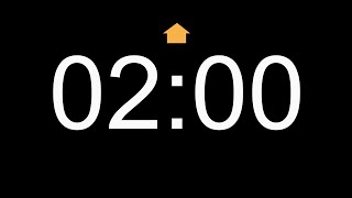 2 Minute Count Up Timer 00:00 to 01:59 (120 Seconds) #4k #time