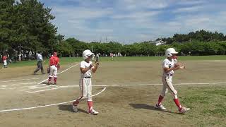 2022年7月18日　習志野市少年野球夏季大会（vs大東あづまヤンチャーズ）