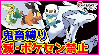 【鬼畜縛り】滅・ポケモンセンター禁止マラソン～イッシュ編～#12【ポケモンBW】