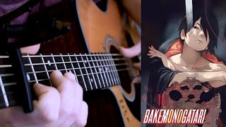 Yui Horie - Sweet Sugar Nightmare (Bakemonogatari Opening 5) (Fingerstyle Guitar Cover)