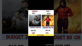 mersal vs kgf movie Box office collections camparison #mersal #salar #shorts