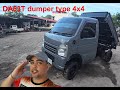 DA63T mini dump 4x4 going to BALER