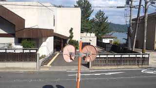 20180826　観光列車丹後あかまつ12号福知山行き　天橋立駅発車