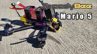 SPEEDYBEE MARIO 5 FPV Freestyle Quad Review