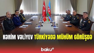 Ordumuzun Baş Qərargah rəisi türkiyəli nümayəndə heyəti ilə görüşdü