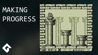 Getting the UI down! Devlog #02 / Making a Game Boy inspired 2D platformer in Game Maker Studio 2!