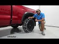 etrailer diy installation for the titan chain snow tire chains with cams 2023 toyota tacoma