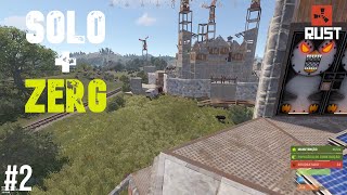 Fiz ALIANÇA com um ZERG e ajudei a BANIR um CHEATER | Rust Solo (PARTE 2)