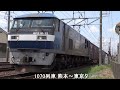 2017 7 19 貨物列車 いろいろいっぱい18本 夏空に響くモーター音とエンジン音‼重厚なジョイント音を奏でる貨物列車たち df200 116無動回送あり‼