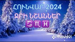 💙Ջրի նշաններ՝ Խեցգետին, Կարիճ, Ձկներ- հունվար 2024