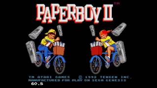 Paperboy 2 SEGA Mega Drive / Genesis Review