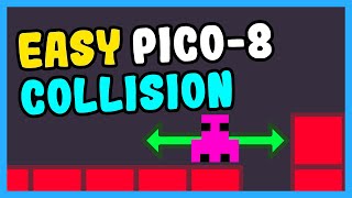 Easy Pico-8 Collision Function - Simple Collision Explained!