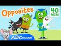 🎉 Monster Opposites & More Fun Educational Songs for Kids 🎵 | ABCmouse | 40-Minute Compilation