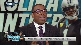 Cris Carter and Nick Wright on the Panthers potentially without Cam Newton   Jan
