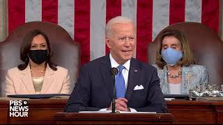 WATCH: Biden tackles 4 issues with American Families Plan | 2021 Biden address to Congress