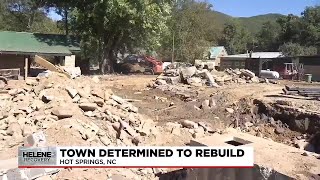 NC town determined to rebuild