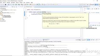 Reset console menu layout || Eclipse software - Java learning tips and shortcuts