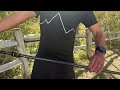 demonstration of the operation of the komperdell carbon fxp 4 summit vario trekking poles