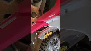 2021 Honda crf125f with fmf exhaust.