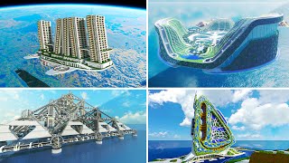 5 INSANE Futuristic Maps In Minecraft!