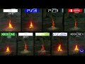 dark souls ps3 360 ps4 one switch pc ps4pro onex all versions comparison