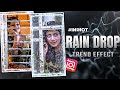 Trending Glow + Raindrops Status Video Editing ( Inshot Tutorial )