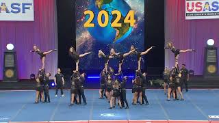 CheerForce San Diego Resistance - Prelims [The 2024 Cheerleading Worlds] WITH SOUND