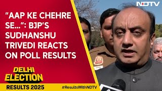 Delhi Elections | “AAP Ke Chehre Se Nakab Utarta Hua…”: Sudhanshu Trivedi Reacts To Poll Results