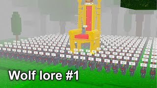 ROBLOX WOLF 67 VS 69 LORE 99 Night in The Forest 😂 #1