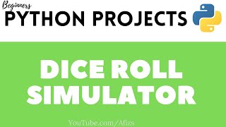 Python Projects - 2: Dice Roll Simulator in Python