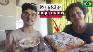 Moja mama z Brazylii upiecze polskie ciasto (Szarlotka) 🇧🇷🇵🇱