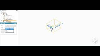 SIMPLE CUBE IN SOLID EDGE