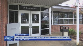 Onslow County BOE members exposed to COVID19, meeting postponed