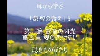 耳から学ぶ 「叡智の教え」5 第一篇 叡智の閃光 第五章 魂のきょうだい －聴きものがたり