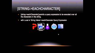 Lasso Programming: [string→eachCharacter]