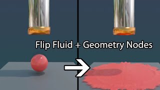 Flip Fluids + Geometry Nodes (Tutorial)