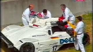 1999 LeMans Lehto accident Eurosport version