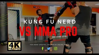 Kung Fu Contra MMA Pro, combate de entrenamiento