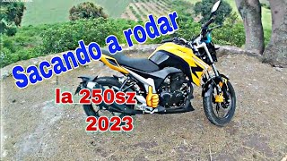 👍SACANDO a RODAR 🏍la 250SZ DE ITALIKA  2023 / SOY CARLOS      #xalapaveracruz #biker