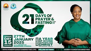 21 Days of Prayer and Fasting 2025 (Day 15)- With Apostle Mignonne Kabera