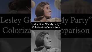 Lesley Gore Colorized! on The Ed Sullivan Show with "It's My Party"