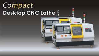 Powerful Desktop CNC Lathe | High Speed Benchtop Turning Machine#cnc #cncmachine #small CNC