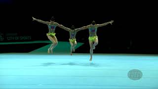 Israel (ISR) - 2018 Acrobatic Worlds, Antwerpen (BEL) - Combined  Women's Group