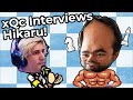 5Head Interviews a 6Head, aka xQc asking GM Hikaru Questions Everyone Asks