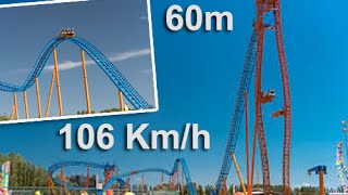 Divertical Mirabilandia 2015 - water coaster 60m (the highest water coaster in the world)