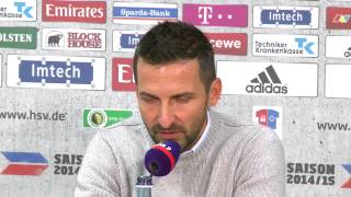 Josef Zinnbauer: "Knackpunkt war das 2:0" | Hamburger SV - FC Bayern München 1:3